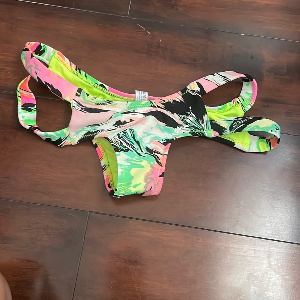 Lightly worn thong bikini bottom